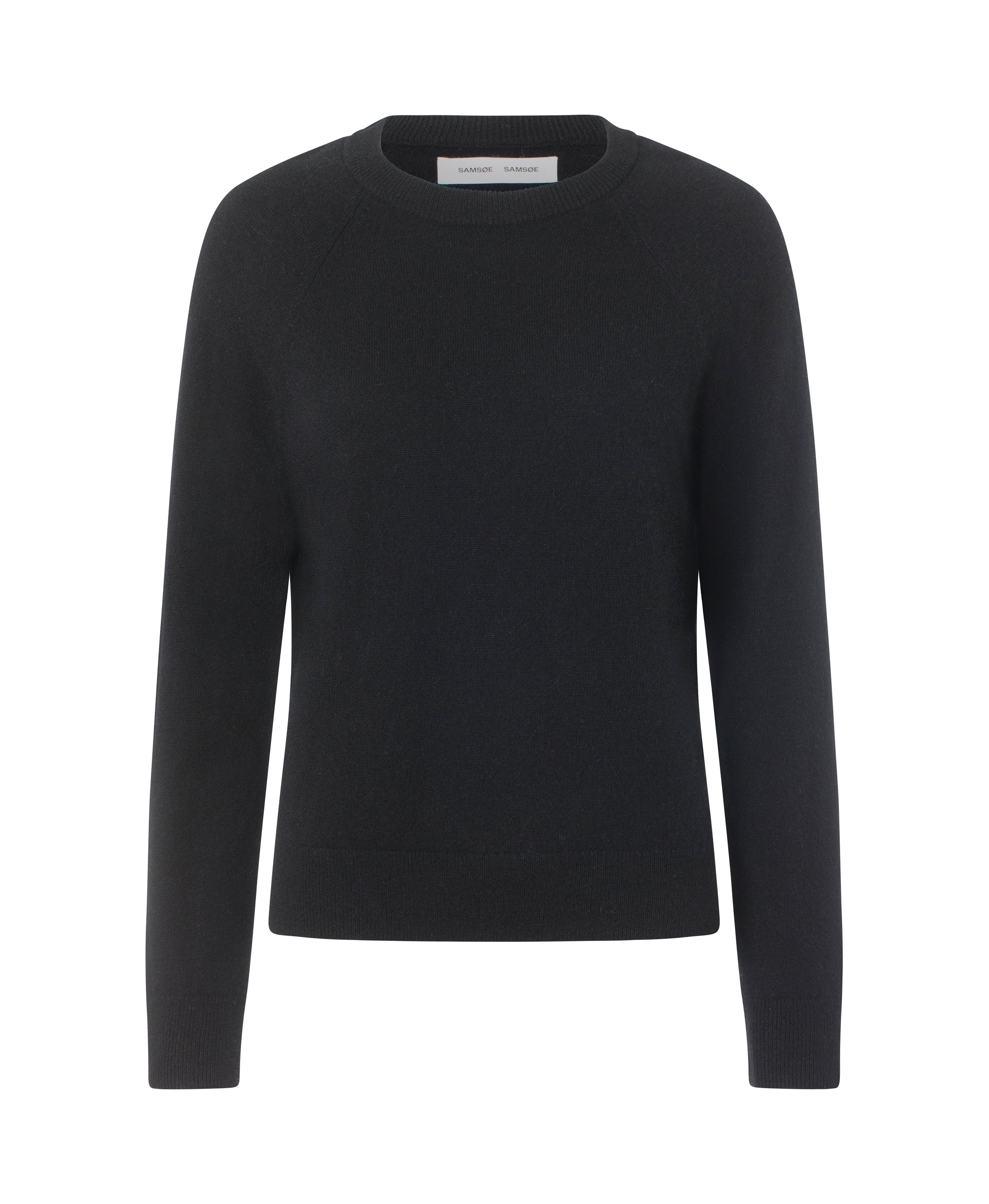 Boston o-neck sweater - sort